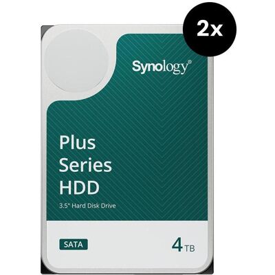 Synology 2 Plus 3.5"" SATA 6Gb/s Festplatten 4 TB (4 To, 3.5"), Disque dur Synology 2 Plus 3.5"" SATA 6Gb/s Festplatten 4 TB (4 To, 3.5"), Disque dur