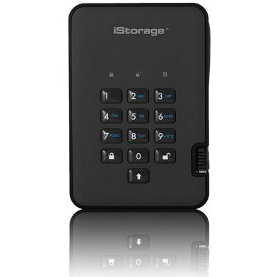iStorage Disque dur 1TBAshur2 HDD (1 To), Disque dur externe, Noir iStorage Disque dur 1TBAshur2 HDD (1 To), Disque dur externe, Noir
