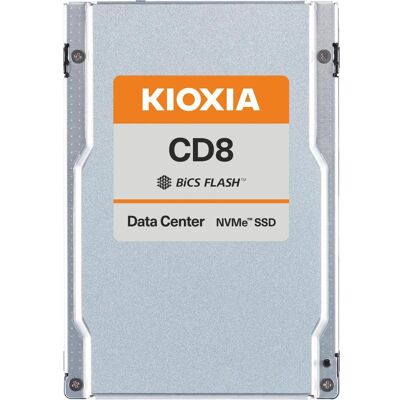 Kioxia 800GB SSD CD8-V U.2 NVMe SIE (800 Go), SSD Kioxia 800GB SSD CD8-V U.2 NVMe SIE (800 Go), SSD