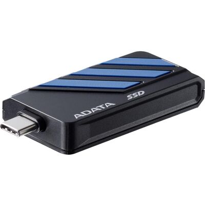 Adata SSD 2.0TB External SC735 U3.2 Gen2 Black/Blue (2 To), SSD externe, Noir, Bleu Adata SSD 2.0TB External SC735 U3.2 Gen2 Black/Blue (2 To), SSD externe, Noir, Bleu