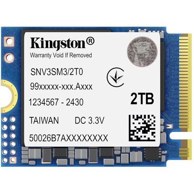 Kingston NV3 (2000 Go, M.2 2230), SSD Kingston NV3 (2000 Go, M.2 2230), SSD