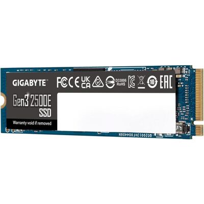Gigabyte Gen3 2500E (500 Go, M.2 2280), SSD Gigabyte Gen3 2500E (500 Go, M.2 2280), SSD