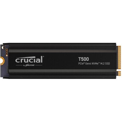 Crucial T500 with Heatsink (1000 Go, M.2 2280), SSD Crucial T500 with Heatsink (1000 Go, M.2 2280), SSD