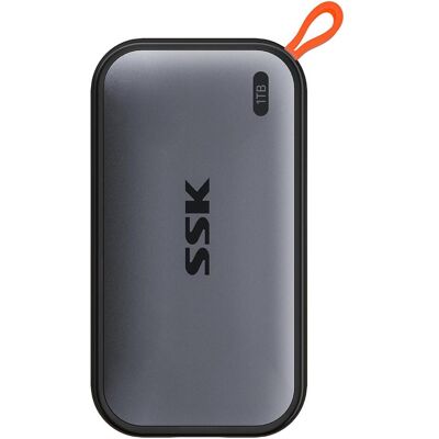 SSK USB-C NVMe SSD Hard Drive 1TB (1 To), SSD externe SSK USB-C NVMe SSD Hard Drive 1TB (1 To), SSD externe