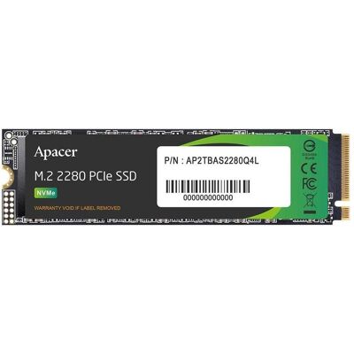 SSD M.2 512GB Apacer - PCIe Gen4x4 NVMe - 3600/3000MB/s SSD M.2 512GB Apacer - PCIe Gen4x4 NVMe - 3600/3000MB/s