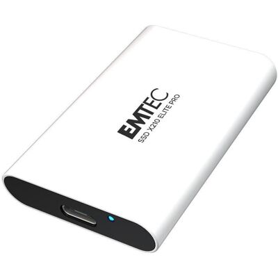 Emtec SSD 3.2Gen2 X210 Elite Pro 1TB Portable (1 To), SSD externe, Argent Emtec SSD 3.2Gen2 X210 Elite Pro 1TB Portable (1 To), SSD externe, Argent
