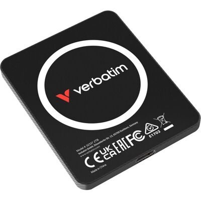 Verbatim SSD 2TB SnapBack Ultra Slim SSD 2TB black (2 To), SSD externe, Noir Verbatim SSD 2TB SnapBack Ultra Slim SSD 2TB black (2 To), SSD externe, Noir