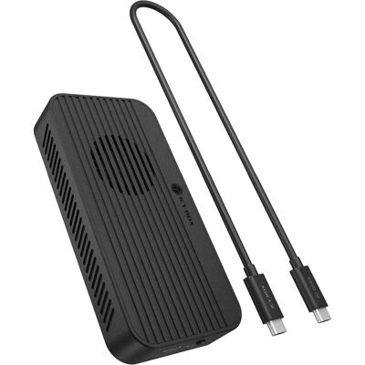Icy Box Diamond Case 1980 - Boîtier M.2 NVMe SSD USB-C 10Gbps RGB (M.2), Boîtier pour disques durs, Noir Icy Box Diamond Case 1980 - Boîtier M.2 NVMe SSD USB-C 10Gbps RGB (M.2), Boîtier pour disques durs, Noir