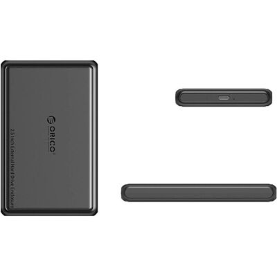Orico Other Computer Accessory DDL25-C3 2.5" HDD/SSD USB-C 5Gb/s Disk Drive - Black, Boîtier pour disques durs, Noir Orico Other Computer Accessory DDL25-C3 2.5" HDD/SSD USB-C 5Gb/s Disk Drive - Black, Boîtier pour disques durs, Noir