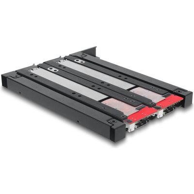 Delock Wechselrahmen für 2 x M.2 NMVe SSD mit SFF-8654 Ansch, Disque dur : accessoires Delock Wechselrahmen für 2 x M.2 NMVe SSD mit SFF-8654 Ansch, Disque dur : accessoires