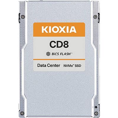 Kioxia X121 CD8-V dSDD PCIe U.2 SIE (12800 Go, 2.5"), SSD Kioxia X121 CD8-V dSDD PCIe U.2 SIE (12800 Go, 2.5"), SSD