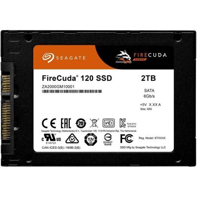 Seagate FireCuda 120 (2000 Go, 2.5"), SSD Seagate FireCuda 120 (2000 Go, 2.5"), SSD