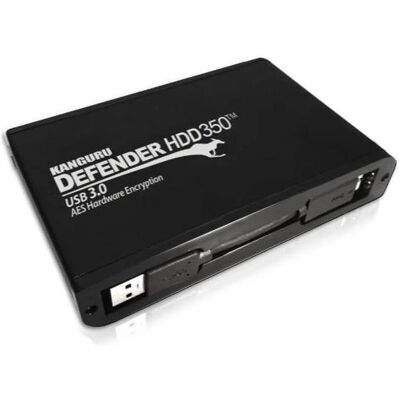 iStorage 5TB Kanguru Defender HDD350 - Encrypted USB3 Hard Drive (FIPS 140-2) (5 To), Disque dur externe, Noir iStorage 5TB Kanguru Defender HDD350 - Encrypted USB3 Hard Drive (FIPS 140-2) (5 To), Disque dur externe, Noir