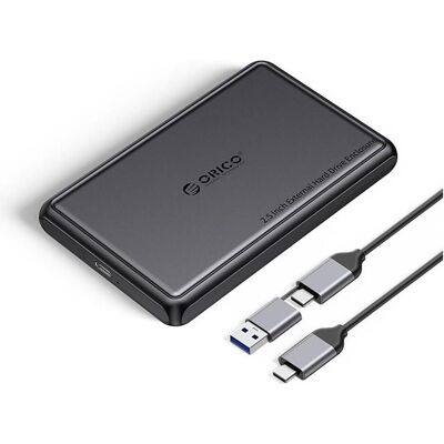 Orico Other Computer Accessory DDL25-C3 2.5" HDD/SSD USB-C 5Gb/s Disk Drive - Black (2.5"), Boîtier pour disques durs, Noir Orico Other Computer Accessory DDL25-C3 2.5" HDD/SSD USB-C 5Gb/s Disk Drive - Black (2.5"), Boîtier pour disques durs, Noir