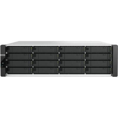QNAP 16-BAY ENTPR ZFS NAS SAS 12G/6G (0 TB), NAS, Gris, Noir QNAP 16-BAY ENTPR ZFS NAS SAS 12G/6G (0 TB), NAS, Gris, Noir