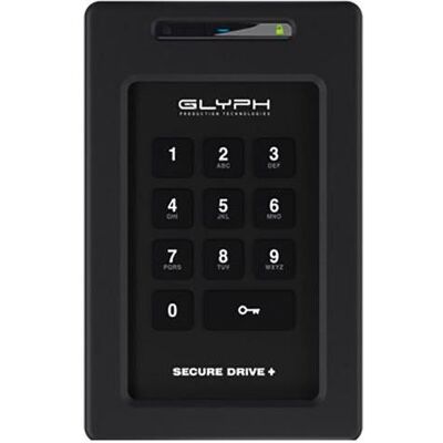 Glyph SecureDrive+ SSD chiffré 2TB avec clavier - Disque externe Glyph SecureDrive+ SSD chiffré 2TB avec clavier - Disque externe