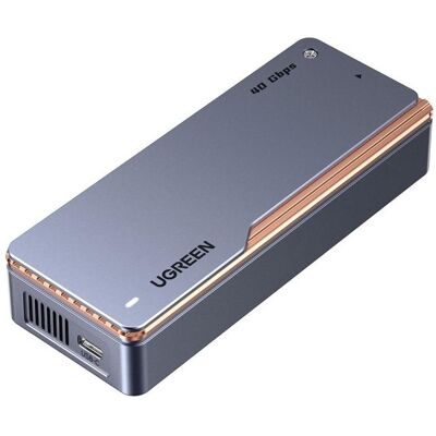 Ugreen Hard Drive Enclosure (M.2 2280), Boîtier pour disques durs, Gris Ugreen Hard Drive Enclosure (M.2 2280), Boîtier pour disques durs, Gris
