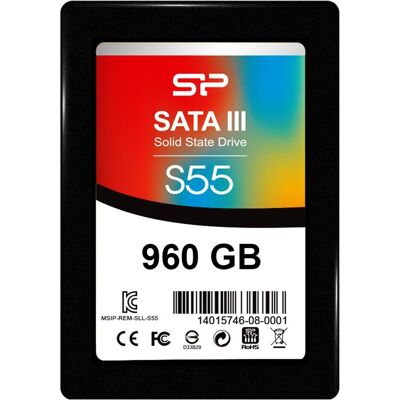 Silicon Power Slim S55 (960 Go, 2.5"), SSD Silicon Power Slim S55 (960 Go, 2.5"), SSD