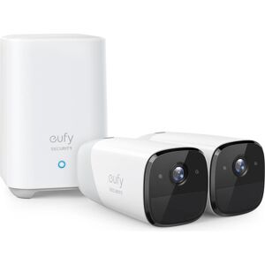 Eufy eufyCam 2 Pro Bullet IP caméra de sécurité intérieure & extérieure 2K - Blanc Eufy eufyCam 2 Pro Bullet IP caméra de sécurité intérieure & extérieure 2K - Blanc