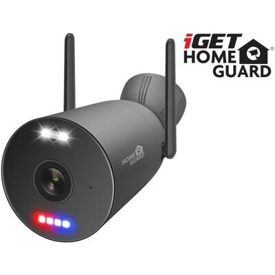 iGet Homeguard 3K Enforcer Wireless CCTV Ca (2880 x 1620 Pixels), Caméra réseau, Noir iGet Homeguard 3K Enforcer Wireless CCTV Ca (2880 x 1620 Pixels), Caméra réseau, Noir