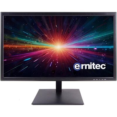 Ernitec Moniteur de surveillance 22" pour (1920 x 1080 pixels, 22"), Moniteur, Noir Ernitec Moniteur de surveillance 22" pour (1920 x 1080 pixels, 22"), Moniteur, Noir