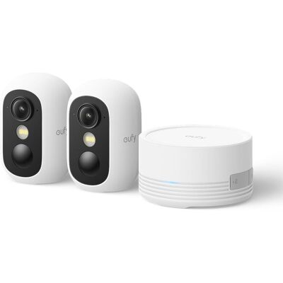 Anker Kit eufy C35 à 2 caméras (1920 x 1080 Pixels), Caméra réseau, Blanc Anker Kit eufy C35 à 2 caméras (1920 x 1080 Pixels), Caméra réseau, Blanc