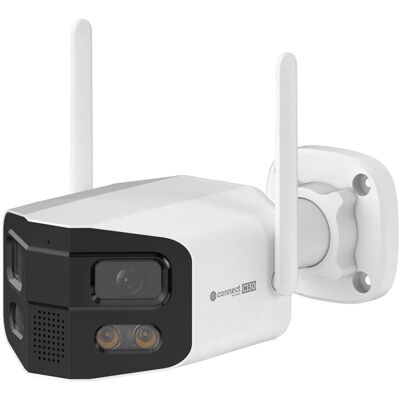 Krüger&Matz Caméra WiFi d'extérieur Kruger&Matz Connect C130 Tuya Smart Life panoramique 4 MP, Caméra réseau Krüger&Matz Caméra WiFi d'extérieur Kruger&Matz Connect C130 Tuya Smart Life panoramique 4 MP, Caméra réseau