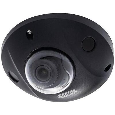 Abus Mini dôme IP 4 MPx noir (4 mm) (2688 x 1520 pixels), Caméra réseau, Noir Abus Mini dôme IP 4 MPx noir (4 mm) (2688 x 1520 pixels), Caméra réseau, Noir