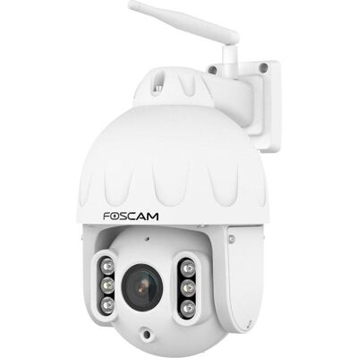 Foscam SD8P, 4K/8MP Dual-Band WiFi PTZ buiten beveiligingscamera ca-module (3840 x 2160 pixels), Caméra réseau, Blanc Foscam SD8P, 4K/8MP Dual-Band WiFi PTZ buiten beveiligingscamera ca-module (3840 x 2160 pixels), Caméra réseau, Blanc