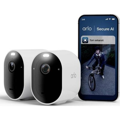 Arlo PRO 6 2K (2560 x 1440 Pixels), Caméra réseau, Blanc, Noir Arlo PRO 6 2K (2560 x 1440 Pixels), Caméra réseau, Blanc, Noir