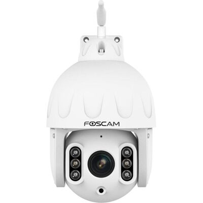 Foscam SD8P, 4K/8MP Dual-Band WiFi PTZ buiten beveiligingscamera ca-module (3840 x 2160 pixels), Caméra réseau, Blanc Foscam SD8P, 4K/8MP Dual-Band WiFi PTZ buiten beveiligingscamera ca-module (3840 x 2160 pixels), Caméra réseau, Blanc
