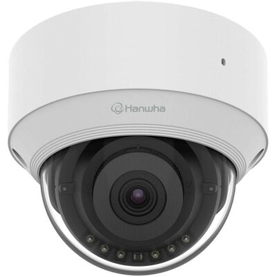 Hanwha 5MP AI IR Indoor Dome (2592 x 1944 pixels), Caméra réseau, Blanc Hanwha 5MP AI IR Indoor Dome (2592 x 1944 pixels), Caméra réseau, Blanc