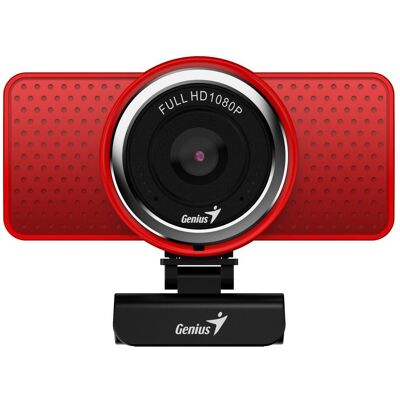 Genius webcam ECam 8000, red (2 Mpx), Webcam, Rouge Genius webcam ECam 8000, red (2 Mpx), Webcam, Rouge