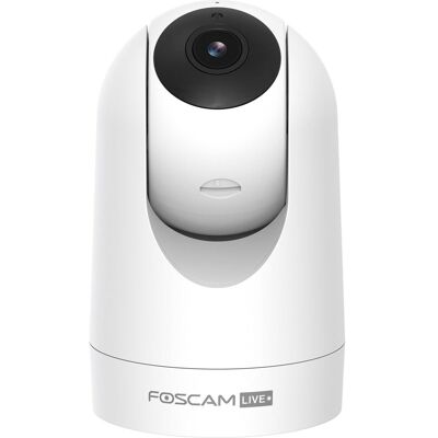 Foscam Caméra Wi-Fi L8M 8 MP blanche - Diffusion en direct (3840 x 2160 pixels), Caméra réseau, Blanc Foscam Caméra Wi-Fi L8M 8 MP blanche - Diffusion en direct (3840 x 2160 pixels), Caméra réseau, Blanc