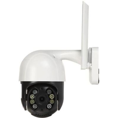 APTI CAMÉRA IP EXTERNE ROTATIVE ICSEE-W81SD Wi-Fi Pleine couleur - 8 Mpx 4K UHD 3 6 mm (3840 x 2160 pixels), Caméra réseau, Blanc APTI CAMÉRA IP EXTERNE ROTATIVE ICSEE-W81SD Wi-Fi Pleine couleur - 8 Mpx 4K UHD 3 6 mm (3840 x 2160 pixels), Caméra réseau, Blanc