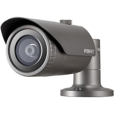 Hanwha Bullet IR 4MP (2560 x 1440 Pixels), Caméra réseau, Gris Hanwha Bullet IR 4MP (2560 x 1440 Pixels), Caméra réseau, Gris