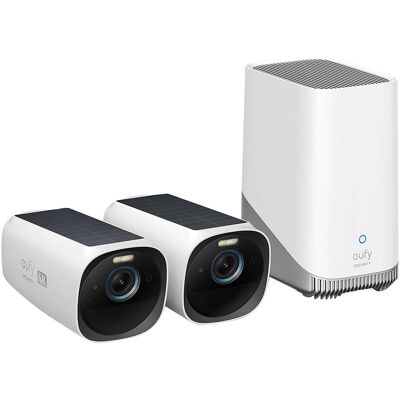 Eufy Modèle Blanc T88713W1 Caméra IP 4K Mur Eufy Modèle Blanc T88713W1 Caméra IP 4K Mur