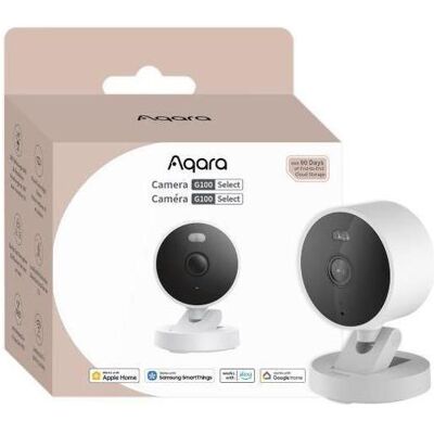 Aqara Smart device SMART HOME G100 CAMERA/WHITE CH-C08D-W, Caméra réseau, Blanc Aqara Smart device SMART HOME G100 CAMERA/WHITE CH-C08D-W, Caméra réseau, Blanc