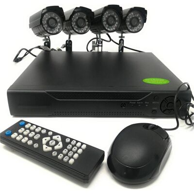 Kit de surveillance DVR 4 canaux CCD 3.6mm Samsung Kit de surveillance DVR 4 canaux CCD 3.6mm Samsung