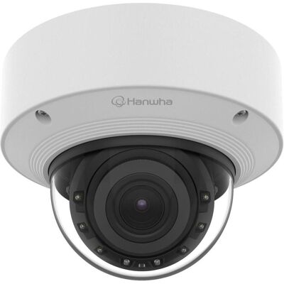 Hanwha 5MP Varifocal AI IR (2592 x 1944 pixels), Caméra réseau, Blanc Hanwha 5MP Varifocal AI IR (2592 x 1944 pixels), Caméra réseau, Blanc