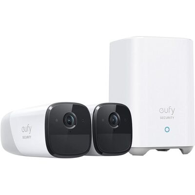 Eufy eufyCam 2 Pro Bullet IP caméra de sécurité intérieure & extérieure 2K - Blanc Eufy eufyCam 2 Pro Bullet IP caméra de sécurité intérieure & extérieure 2K - Blanc