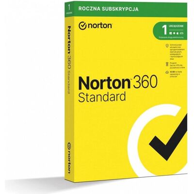 NortonLifeLock Norton 360 Standard - 1 An - Logiciel antivirus NortonLifeLock Norton 360 Standard - 1 An - Logiciel antivirus
