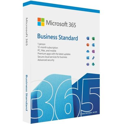 Microsoft 365 Business Standard (anglais) pour Serveur & Windows & Mac OS Microsoft 365 Business Standard (anglais) pour Serveur & Windows & Mac OS
