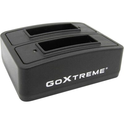 Easypix Chargeur de batterie GoXtreme pour Black Hawk et Stage (Chargeur de batterie d'appareil photo), Alimentation pour appareil photo, Noir Easypix Chargeur de batterie GoXtreme pour Black Hawk et Stage (Chargeur de batterie d'appareil photo), Alimentation pour appareil photo, Noir