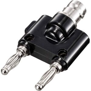 Tru Components Adaptateur BNC femelle 2x fiche banane, Câble + prise électronique, Noir Tru Components Adaptateur BNC femelle 2x fiche banane, Câble + prise électronique, Noir