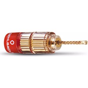 Oehlbach Solution Banana-Flex - Lot de 4, Connecteur audio, Rouge, Noir Oehlbach Solution Banana-Flex - Lot de 4, Connecteur audio, Rouge, Noir