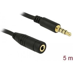 Delock Prise jack 3,5 mm - Prise jack 3,5 mm (5 m, Câble AUX), Câble audio Delock Prise jack 3,5 mm - Prise jack 3,5 mm (5 m, Câble AUX), Câble audio