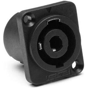 Amphenol 4 pole SP series Loudspeaker Socket in D shell, Connecteur audio Amphenol 4 pole SP series Loudspeaker Socket in D shell, Connecteur audio