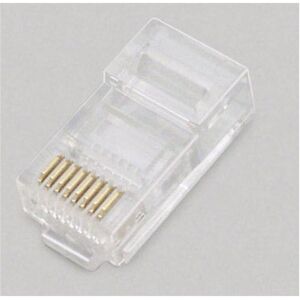 BKL Electronic Connecteur modulaire 8P8C Transparent - Mód... BKL Electronic Connecteur modulaire 8P8C Transparent - Mód...