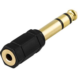 Deltaco 180001 (Adaptateur jack), Adaptateur audio, Noir Deltaco 180001 (Adaptateur jack), Adaptateur audio, Noir